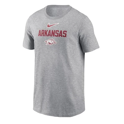 Arkansas Nike YOUTH Legend Swoosh Team Logo Tee