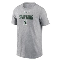 Michigan State Nike YOUTH Legend Swoosh Team Logo Tee