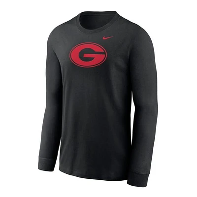 Georgia Nike YOUTH Cotton Long Sleeve Tee