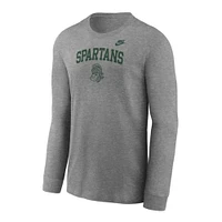 Michigan State Nike YOUTH Vault Cotton Long Sleeve Tee