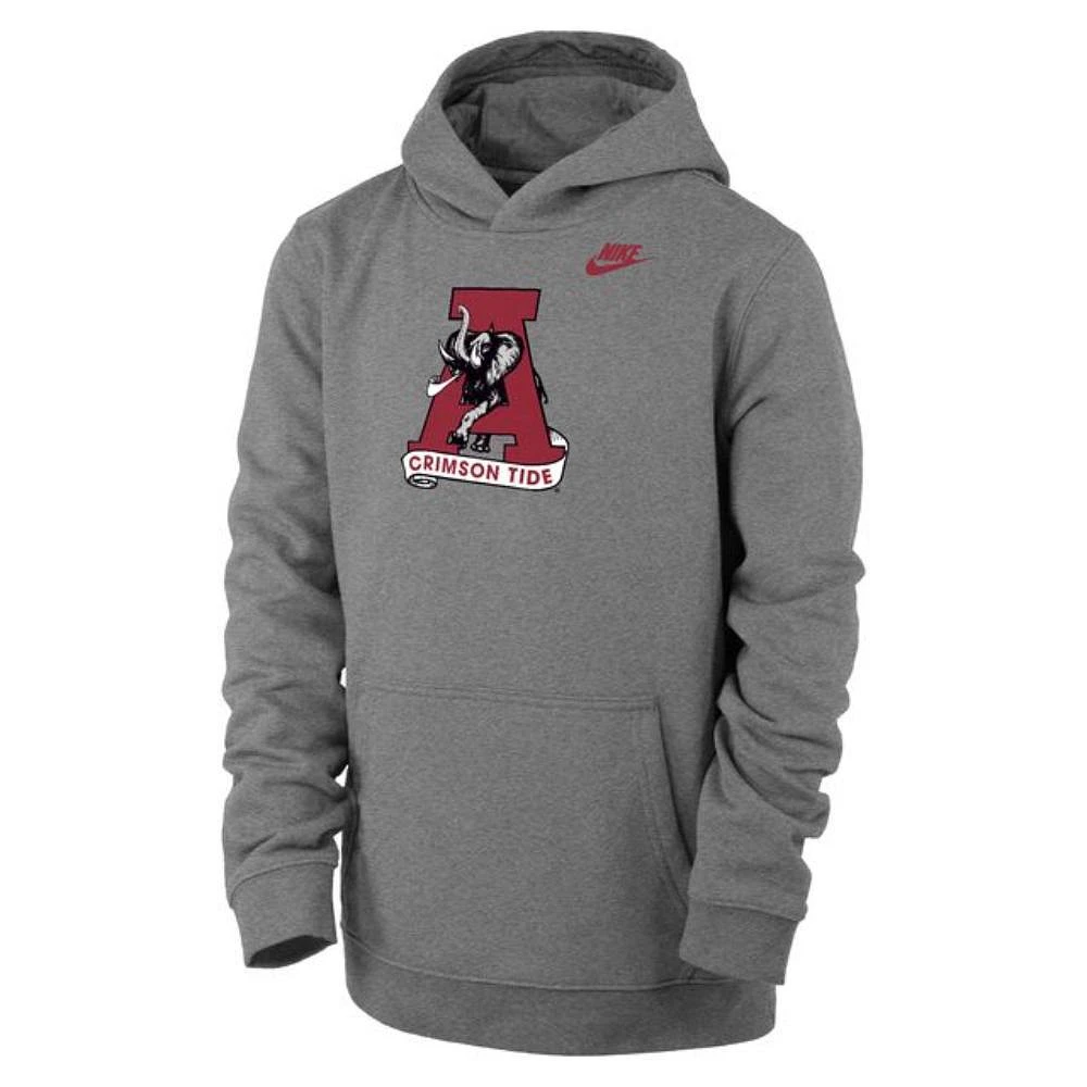 Alabama Nike YOUTH Vault Club Fleece Hoodie