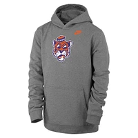 Clemson Nike YOUTH Vault Club Fleece Hoodie