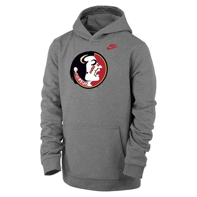 Florida State Nike YOUTH Vault Club Fleece Hoodie