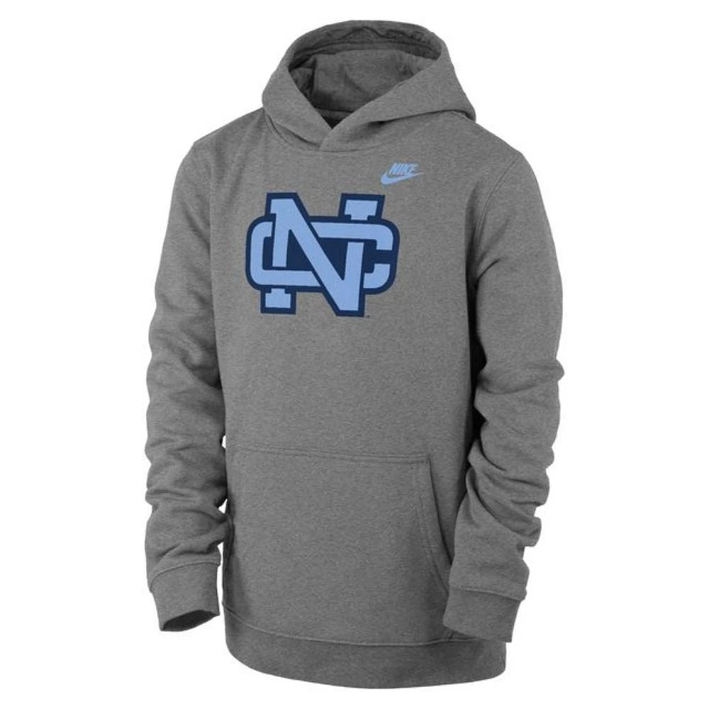 UNC Nike YOUTH Vault Club Fleece Hoodie