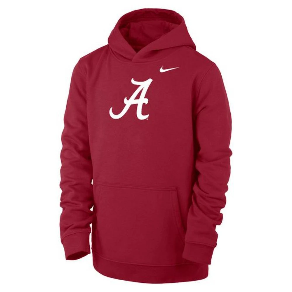 Alabama Nike YOUTH Club Fleece Hoodie