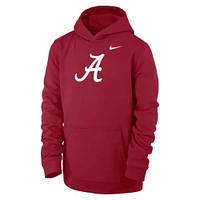 Alabama Nike YOUTH Club Fleece Hoodie