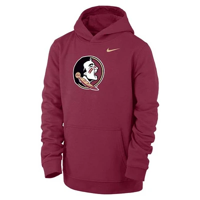 Florida State Nike YOUTH Club Fleece Hoodie