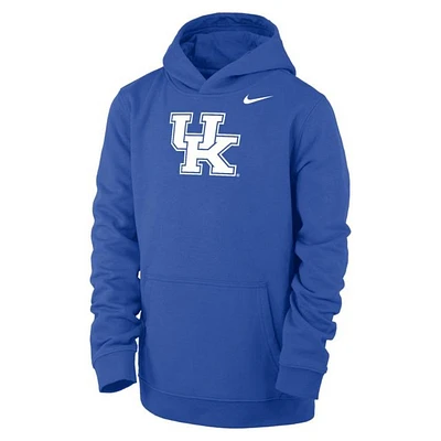 Kentucky Nike YOUTH Club Fleece Hoodie