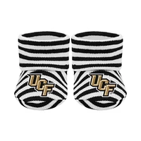 UCF Creative Knitwear Infant Striped Booties