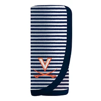 Virginia Creative Knitwear Striped Knit Baby Blanket