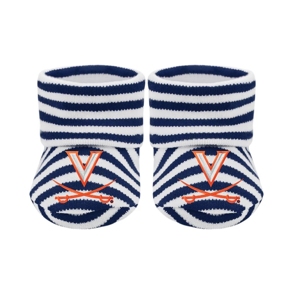 Virginia Creative Knitwear Infant Striped Booties