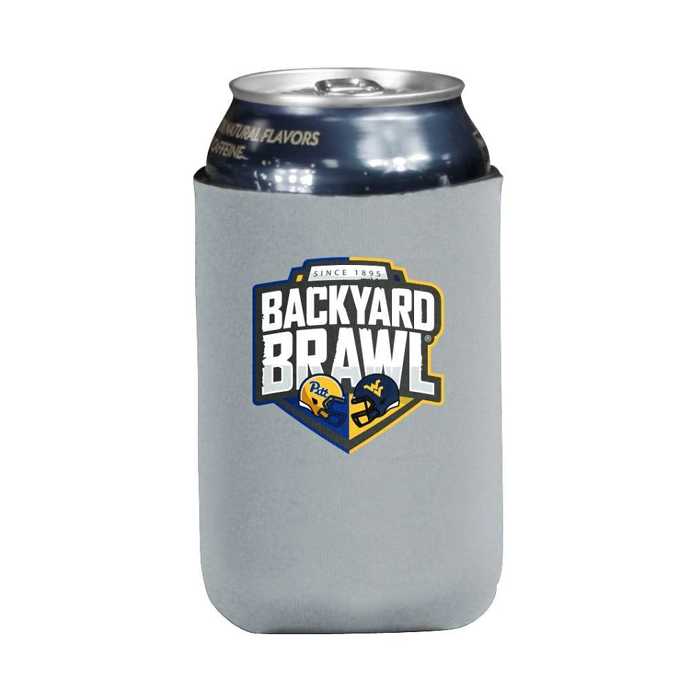 West Virginia Backyard Brawl 12 Oz Can Cooler