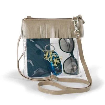 UCF Judyann Fringe Clear Crossbody Bag