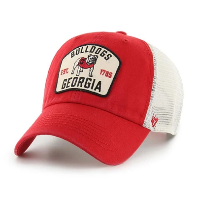 Georgia 47 Brand McCall Clean Up Snapback Cap