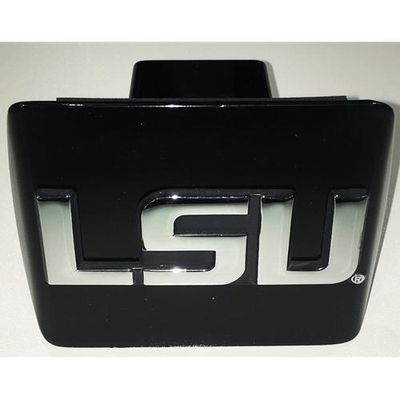 LSU Chrome Emblem Metal Hitch Cover