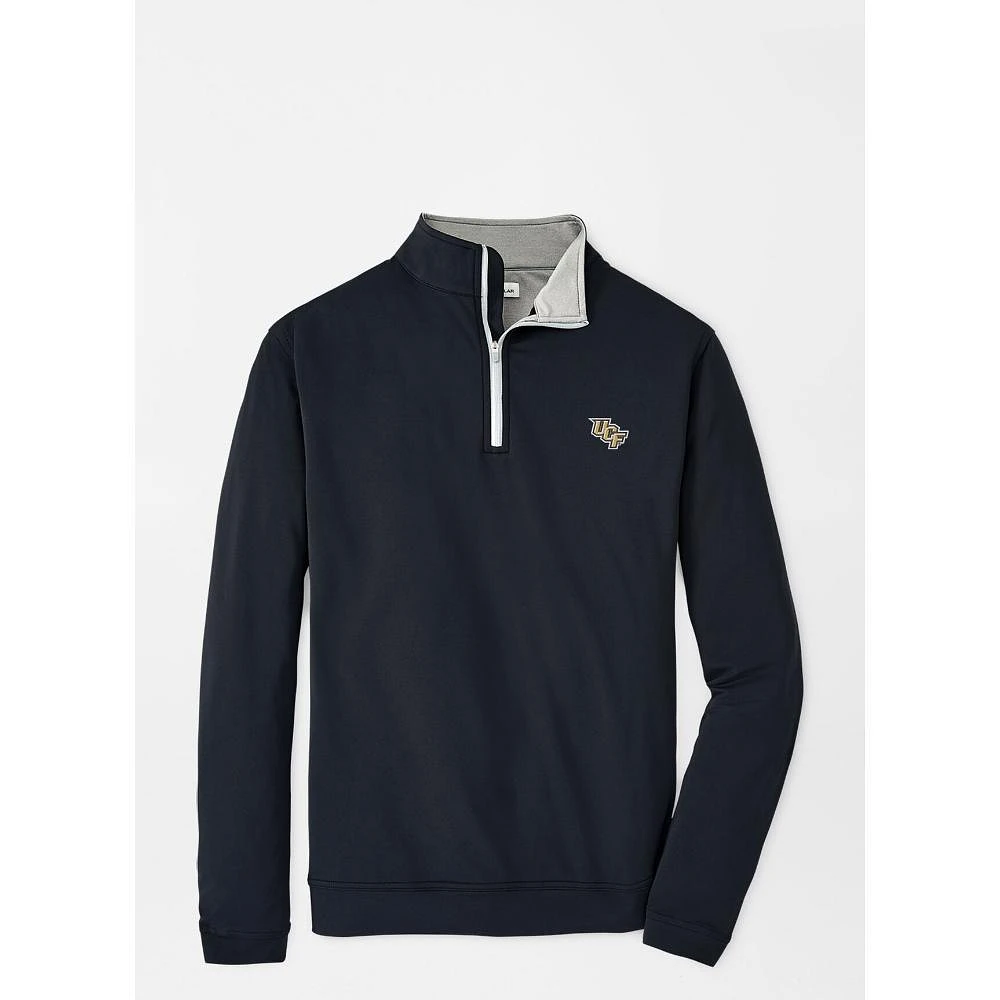 UCF Peter Millar Perth Solid Stretch 1/4 Zip Pullover