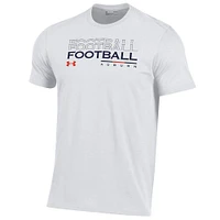 Auburn Under Armour Football Cotton Performance Tee