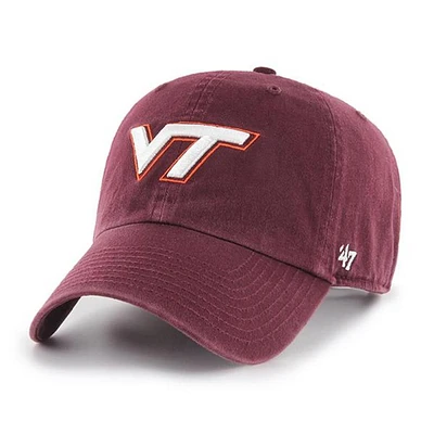 Virginia Tech 47 Brand YOUTH Clean Up Adjustable Cap