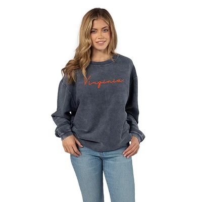 Virginia Chicka-D Heavy Script Corded Sweatshirt