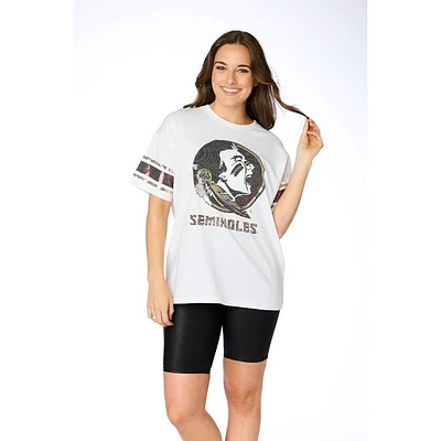 Florida State Stewart Simmons The Grand Sequin Tee