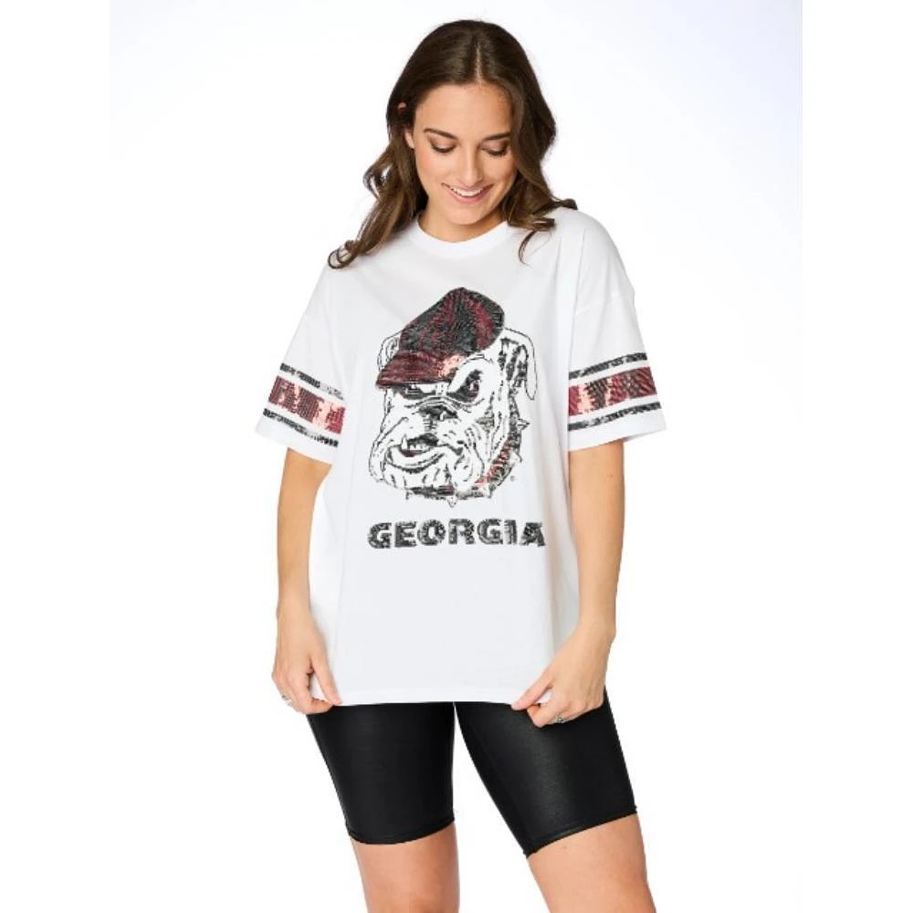 Georgia Stewart Simmons The Grand Sequin Tee