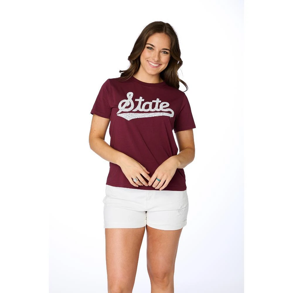 Mississippi State Stewart Simmons The OG Sequin Shirt