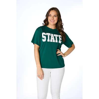 Michigan State Stewart Simmons The Varsity Boyfriend Tee