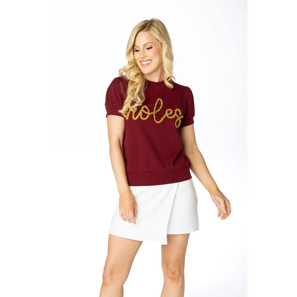 Florida State Stewart Simmons The Glitter Script Sweater