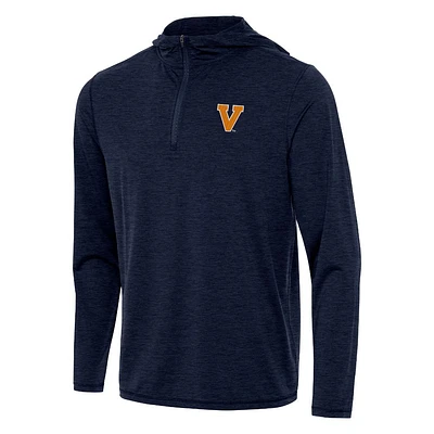 Virginia Antigua Tidy 1/4 Zip Hooded Pullover