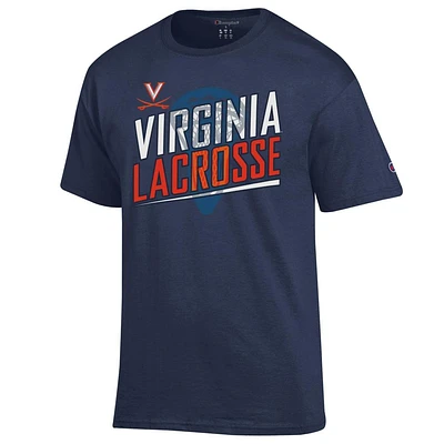 Virginia Champion Diagonal Lacrosse Tee