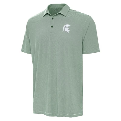 Michigan State Antigua Twine Polo