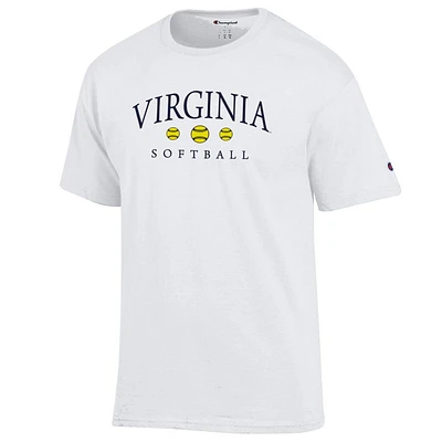 Virginia Hoos Champion Arch Softball Tee