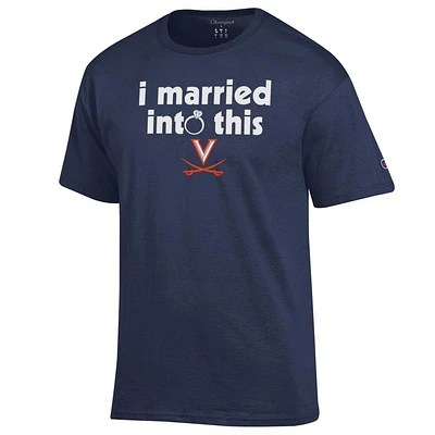 Virginia Hoos Champion I Married Into This Tee