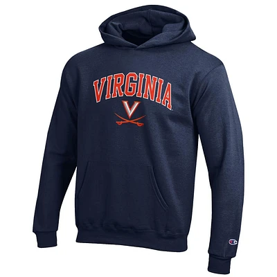 Virginia Champion YOUTH Arch with Logo Hoodie