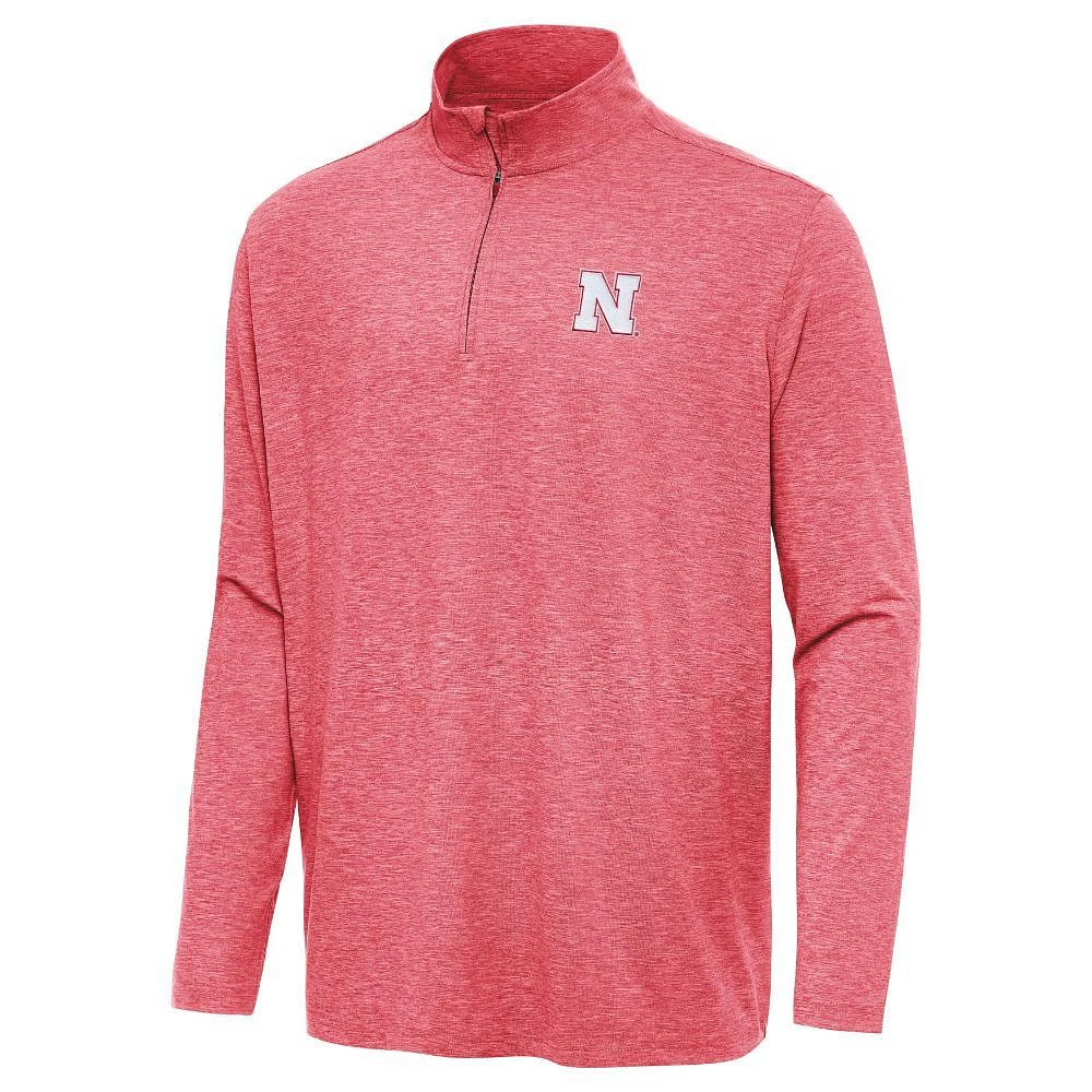 Nebraska Antigua Hunk 1/4 Zip Pullover