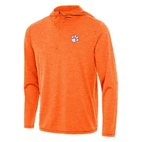 Clemson Antigua Tidy 1/4 Zip Pullover Hoodie