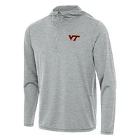 Virginia Tech Antigua Tidy 1/4 Zip Pullover Hoodie