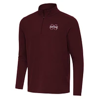 Mississippi State Antigua Intent 1/4 Zip Pullover