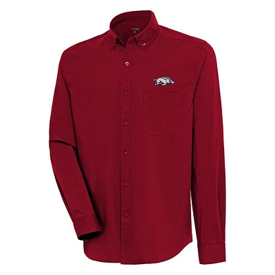 Arkansas Antigua Flight Long Sleeve Woven