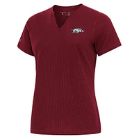 Arkansas Antigua Women's Traveler Rib Top