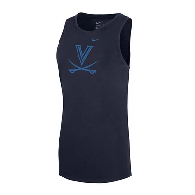 Virginia Nike Women`s Dri Fit Cotton Tomboy Tank Top