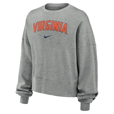 Virginia Nike Women's Phoenix Fleece Crew