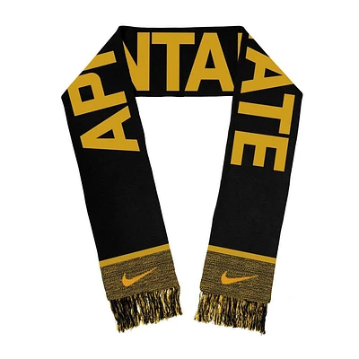 App State Nike Knit Fringe Scarf