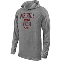 Virginia Tech Nike YOUTH Cotton Hoodie Tee