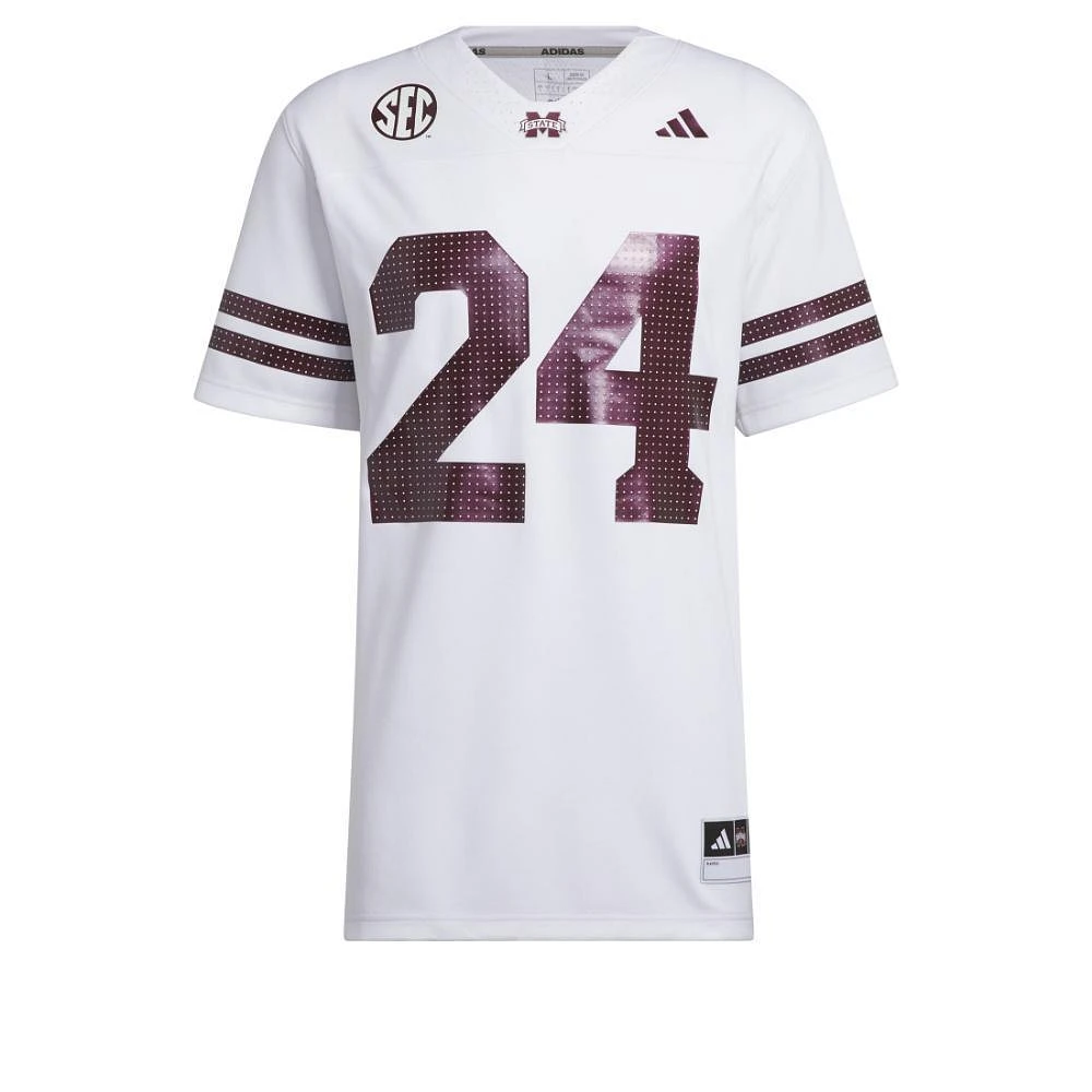 Mississippi State Adidas Strategy Football Jersey