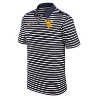 West Virginia Nike Victory Stripe Polo