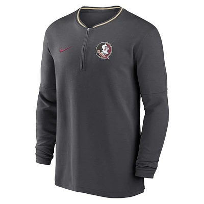 Florida State Nike Dri-Fit Sideline Coach Half Zip Top