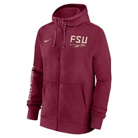 Florida State Nike Team Issue Full Zip Club Hoodie