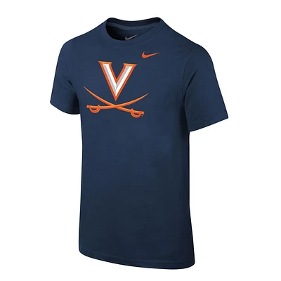 Virginia Nike YOUTH Core V-Sabre Logo Tee