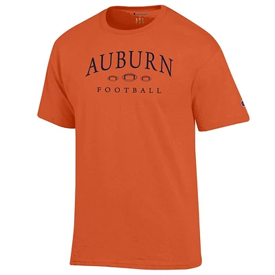 Auburn Champion Women's Arch Football Tee